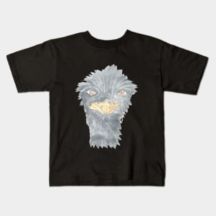 Emu Watercolor Kids T-Shirt